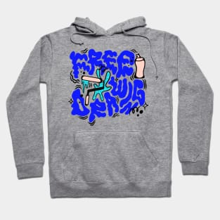 Drawing font Hoodie